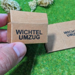 2 Stück Mini Umzugskartons...