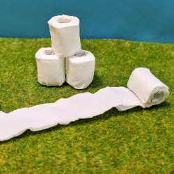 4 Stück Mini Klopapier...